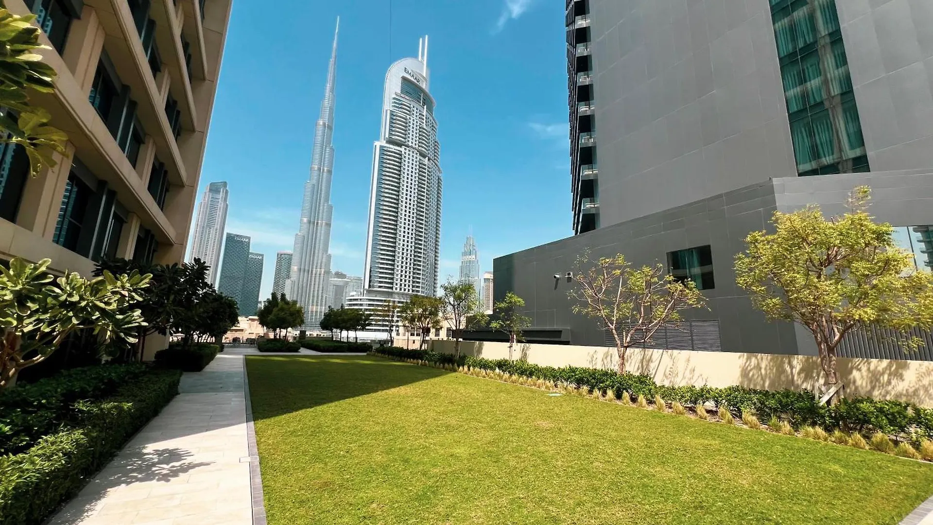 公寓 Full Burj Khalifa View! Brand New 2 Bedrooms! 5Min Walk From Dubai Mall! 阿拉伯联合酋长国