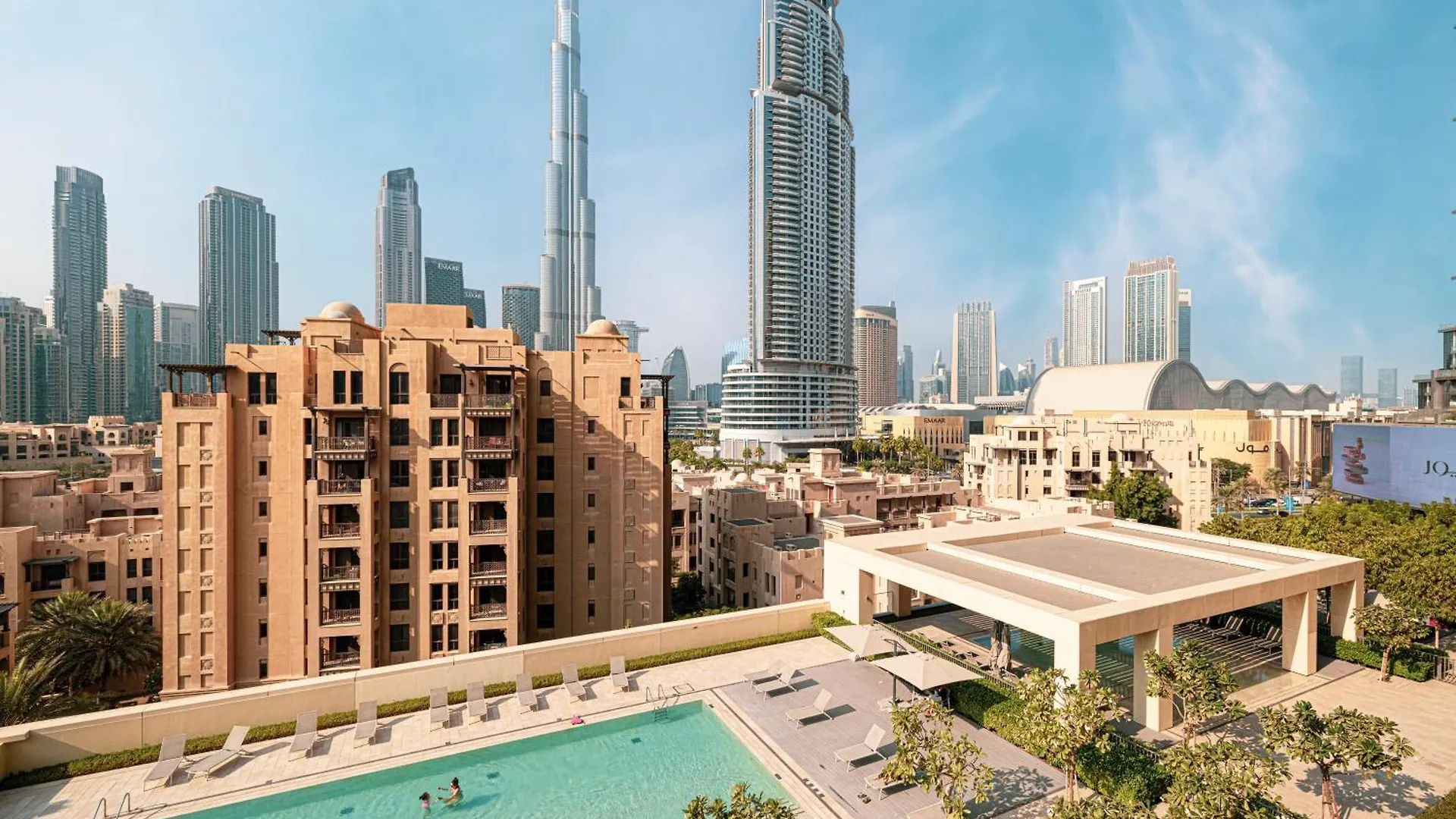 公寓 Full Burj Khalifa View! Brand New 2 Bedrooms! 5Min Walk From Dubai Mall! 阿拉伯联合酋长国